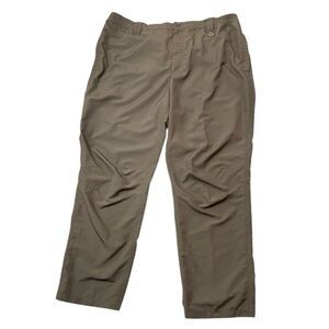 Field & Stream Pants Ripstop Outdoor Hiking Utility Cargo Olive Green Size XXL